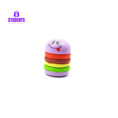 Fast Food Burger Sharpner and Eraser Set