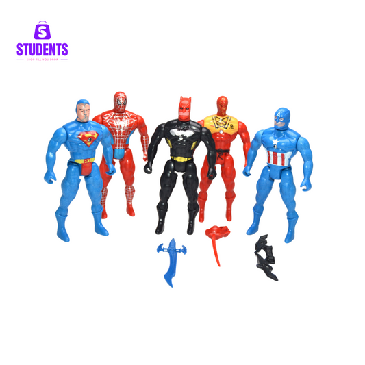Super Heroes Special Force Body Figures 4 inches with laser - Students