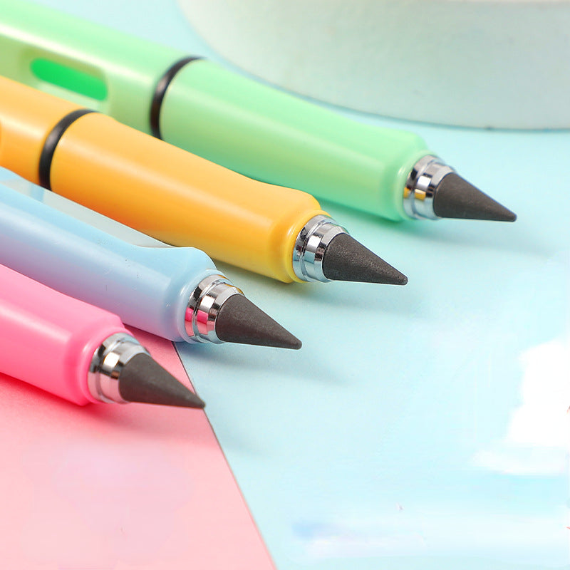 Everlasting Magic Lead Pencil with Long Eraser inside and Extra Lead HB
