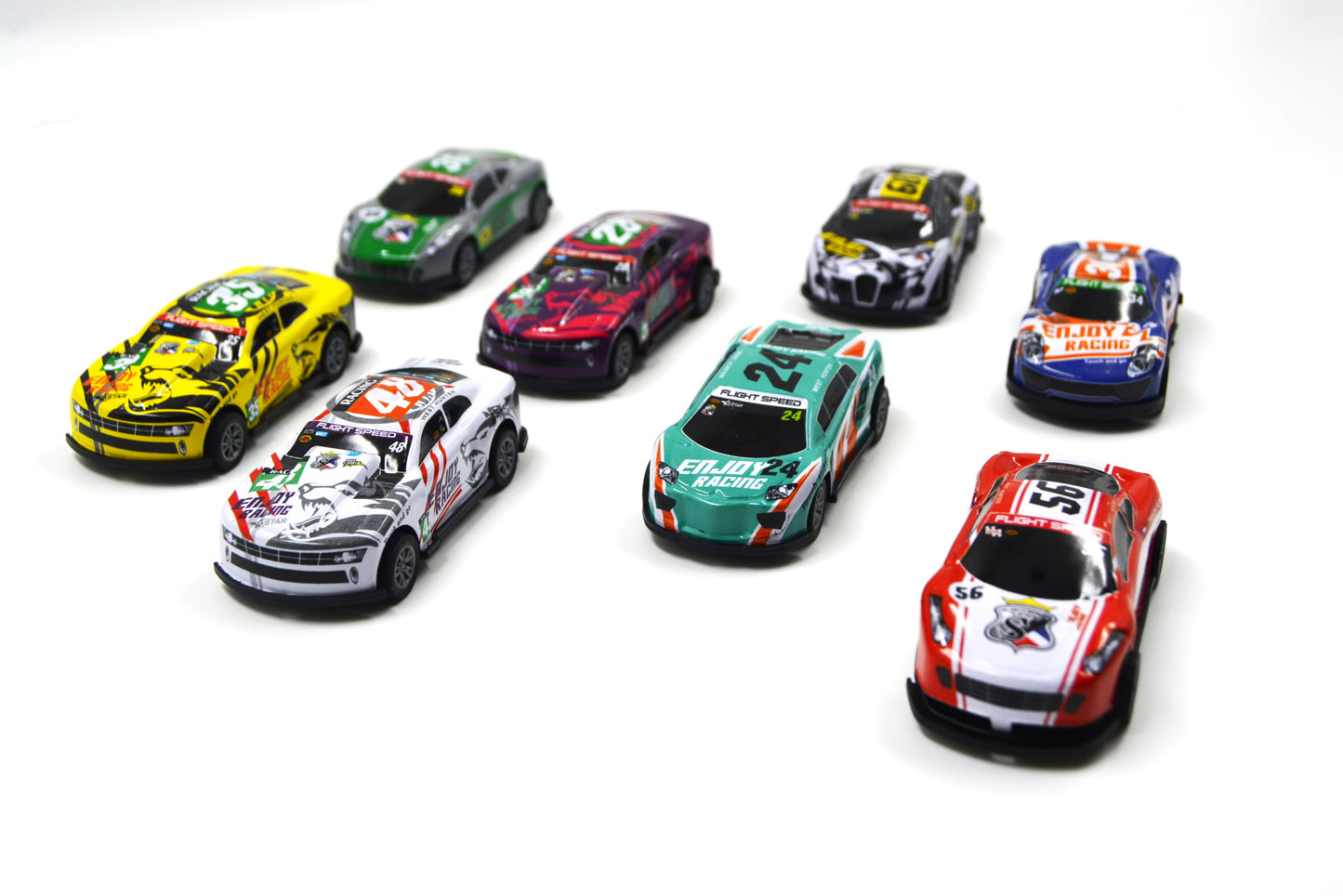 Flips Pull Back Car Die Cast Car Toys for 3-6 Year Old Boys