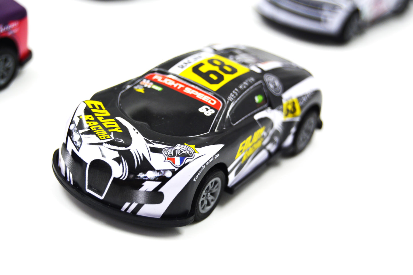 Flips Pull Back Car Die Cast Car Toys for 3-6 Year Old Boys