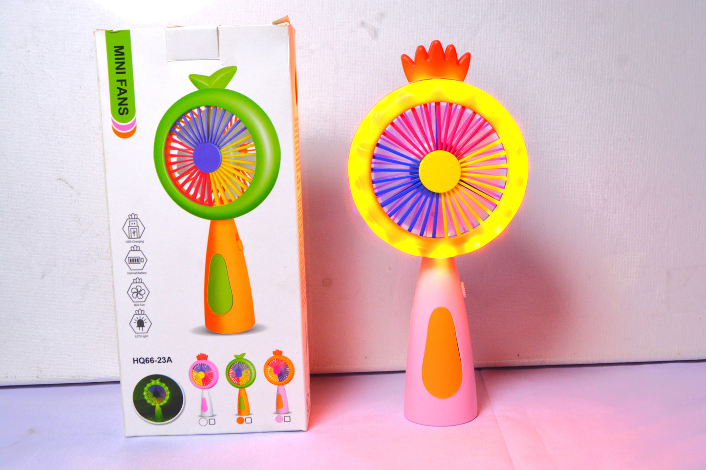 Portable Desktop Lighting Fan