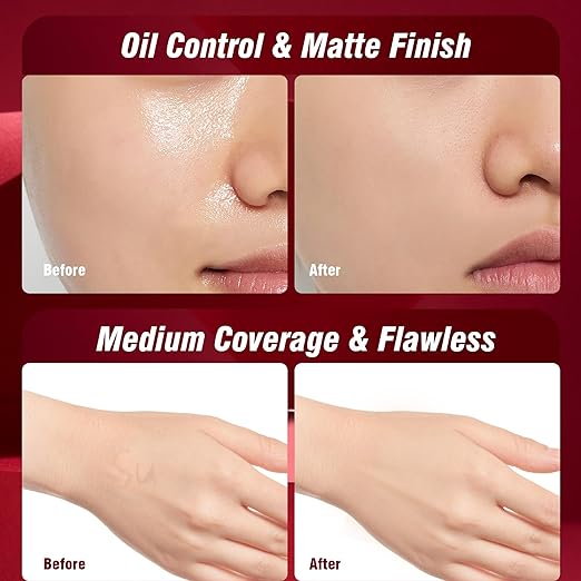 FV Waterproof Foundation with Medium Coverage, Oil-free & Long Lasting