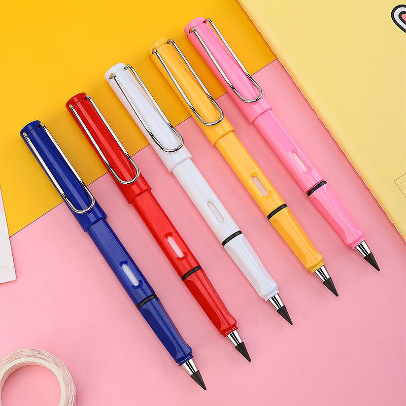 Everlasting Magic Lead Pencil with Long Eraser inside and Extra Lead HB