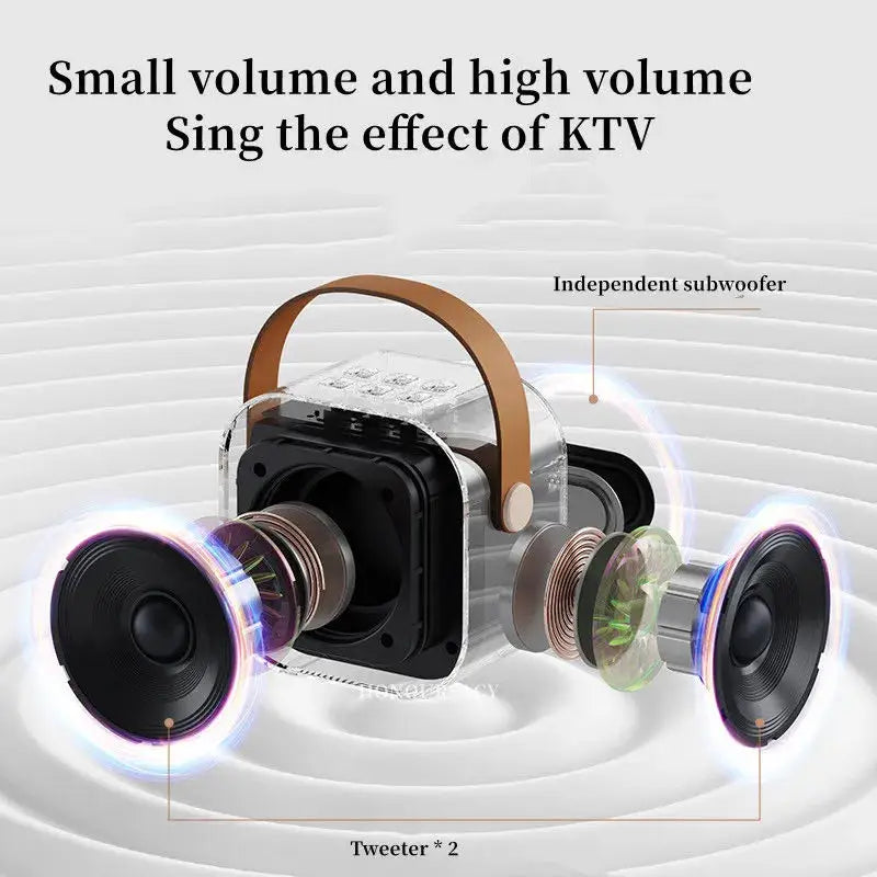 RGB Colorful Karaoke Sound System Model K-12